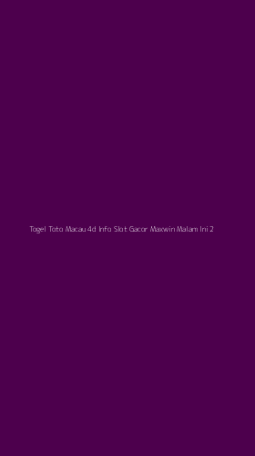 Tampilan Antarmuka Aplikasi Togel Toto Macau 4d Info Slot Gacor Maxwin Malam Ini - 2
