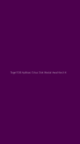 Tampilan Antarmuka Aplikasi Togel138 Aplikasi Situs Slot Modal Awal Kecil - 4