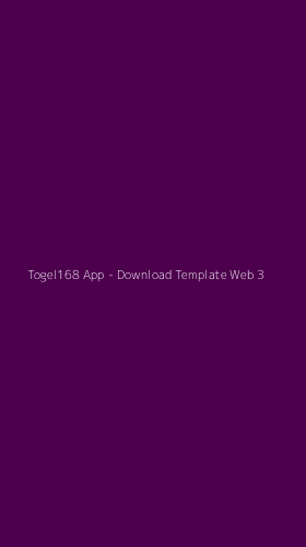 Tampilan Antarmuka Aplikasi Togel168 App - Download Template Web - 3