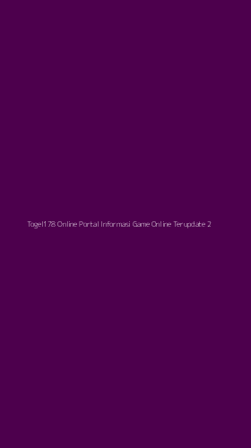 Tampilan Antarmuka Aplikasi Togel178 Online Portal Informasi Game Online Terupdate - 2