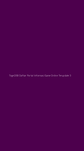 Tampilan Antarmuka Aplikasi Togel268 Daftar Portal Informasi Game Online Terupdate - 3