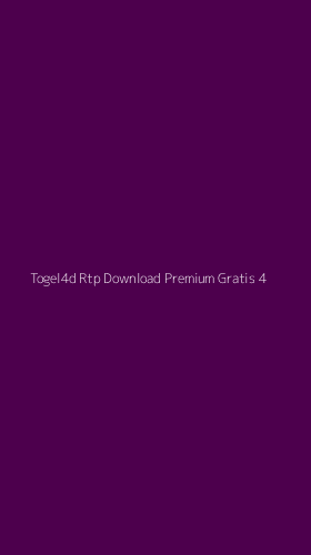 Tampilan Antarmuka Aplikasi Togel4d Rtp Download Premium Gratis - 4