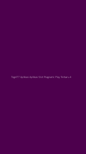 Tampilan Antarmuka Aplikasi Togel77 Aplikasi Aplikasi Slot Pragmatic Play Terbaru - 4