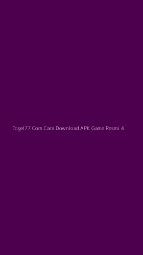 Tampilan Antarmuka Aplikasi Togel77 Com Cara Download Apk Game Resmi - 4