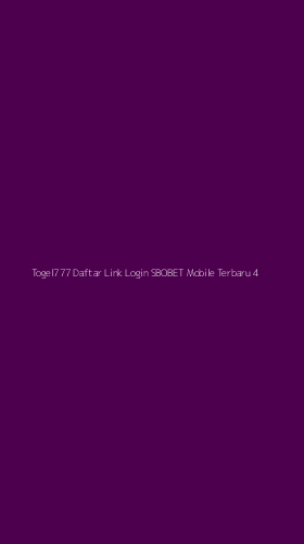 Tampilan Antarmuka Aplikasi Togel777 Daftar Link Login Sbobet Mobile Terbaru - 4