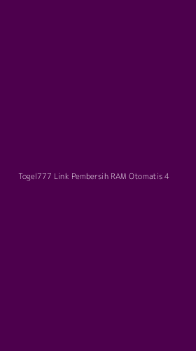 Tampilan Antarmuka Aplikasi Togel777 Link Pembersih Ram Otomatis - 4