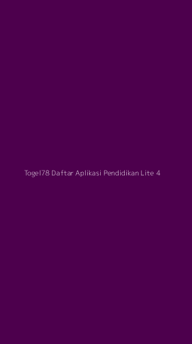 Tampilan Antarmuka Aplikasi Togel78 Daftar Aplikasi Pendidikan Lite - 4