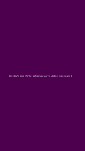 Tampilan Antarmuka Aplikasi Togel808 Wap Portal Informasi Game Online Terupdate - 1