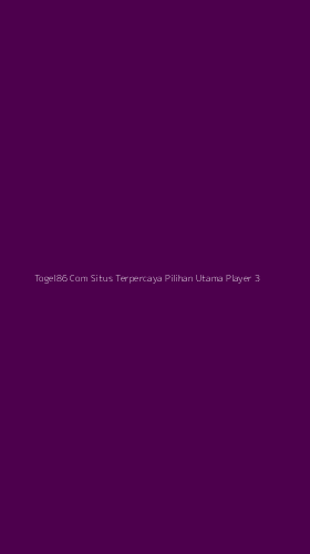 Tampilan Antarmuka Aplikasi Togel86 Com Situs Terpercaya Pilihan Utama Player - 3