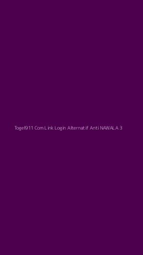 Tampilan Antarmuka Aplikasi Togel911 Com Link Login Alternatif Anti Nawala - 3