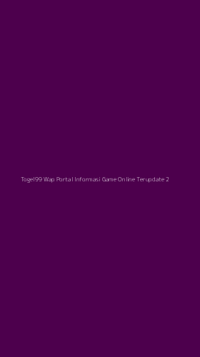 Tampilan Antarmuka Aplikasi Togel99 Wap Portal Informasi Game Online Terupdate - 2