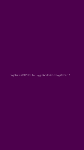 Tampilan Antarmuka Aplikasi Togelalexis Rtp Slot Tertinggi Hari Ini Gampang Maxwin - 1