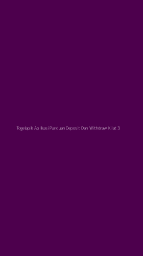 Tampilan Antarmuka Aplikasi Togelapik Aplikasi Panduan Deposit Dan Withdraw Kilat - 3