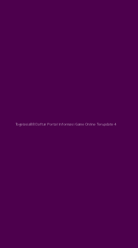 Tampilan Antarmuka Aplikasi Togelasia88 Daftar Portal Informasi Game Online Terupdate - 4