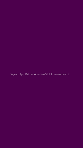 Tampilan Antarmuka Aplikasi Togelcc App Daftar Akun Pro Slot Internasional - 2