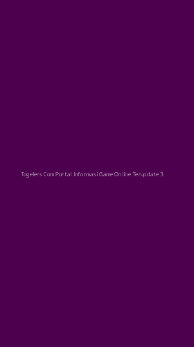 Tampilan Antarmuka Aplikasi Togelers Com Portal Informasi Game Online Terupdate - 3
