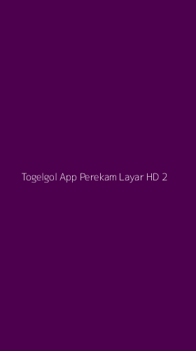 Tampilan Antarmuka Aplikasi Togelgol App Perekam Layar Hd - 2
