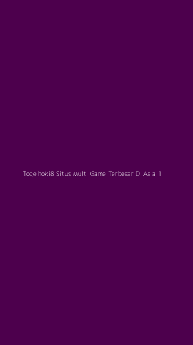 Tampilan Antarmuka Aplikasi Togelhoki8 Situs Multi Game Terbesar Di Asia - 1