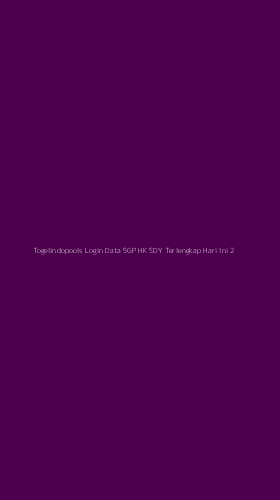 Tampilan Antarmuka Aplikasi Togelindopools Login Data Sgp Hk Sdy Terlengkap Hari Ini - 2