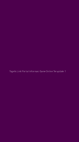 Tampilan Antarmuka Aplikasi Togelis Link Portal Informasi Game Online Terupdate - 1