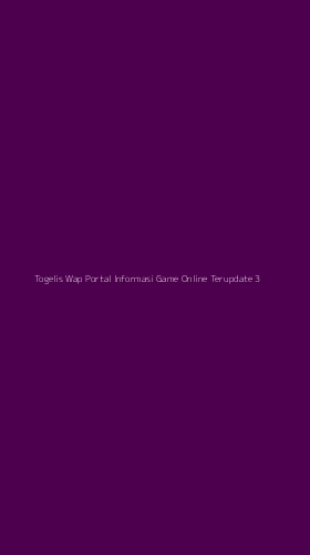 Tampilan Antarmuka Aplikasi Togelis Wap Portal Informasi Game Online Terupdate - 3