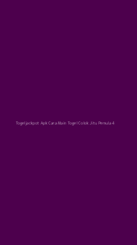 Tampilan Antarmuka Aplikasi Togeljackpot Apk Cara Main Togel Colok Jitu Pemula - 4