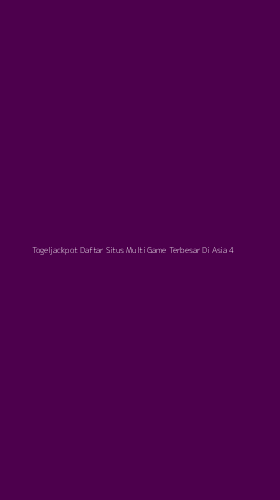 Tampilan Antarmuka Aplikasi Togeljackpot Daftar Situs Multi Game Terbesar Di Asia - 4