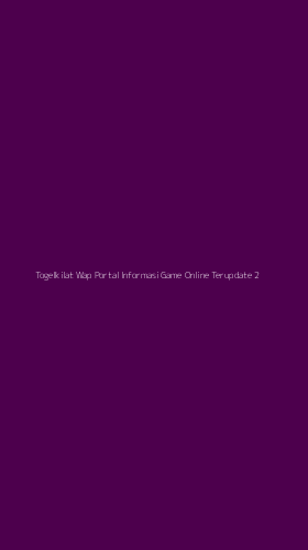 Tampilan Antarmuka Aplikasi Togelkilat Wap Portal Informasi Game Online Terupdate - 2