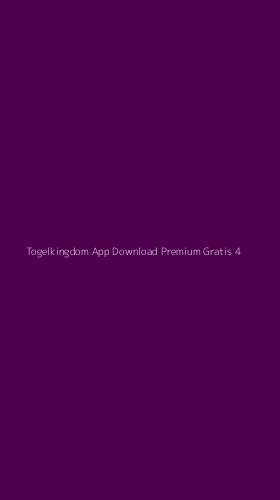 Tampilan Antarmuka Aplikasi Togelkingdom App Download Premium Gratis - 4