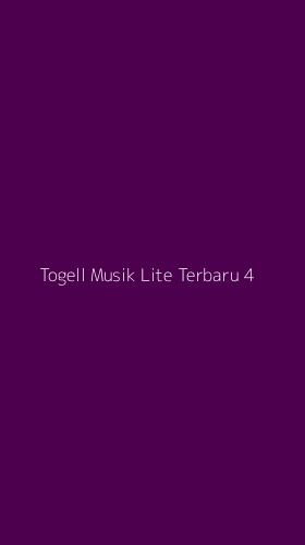 Tampilan Antarmuka Aplikasi Togell Musik Lite Terbaru - 4