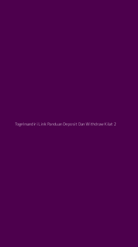 Tampilan Antarmuka Aplikasi Togelmandiri Link Panduan Deposit Dan Withdraw Kilat - 2
