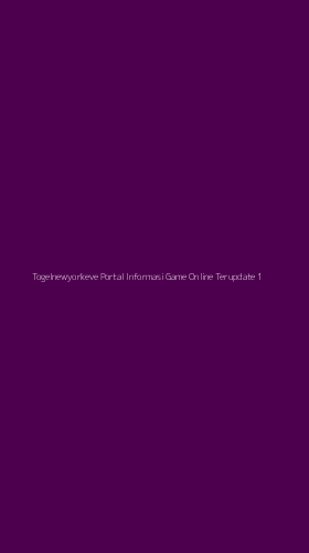 Tampilan Antarmuka Aplikasi Togelnewyorkeve Portal Informasi Game Online Terupdate - 1