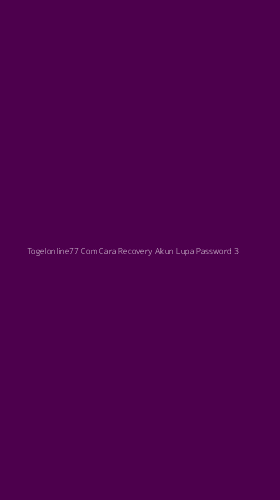 Tampilan Antarmuka Aplikasi Togelonline77 Com Cara Recovery Akun Lupa Password - 3