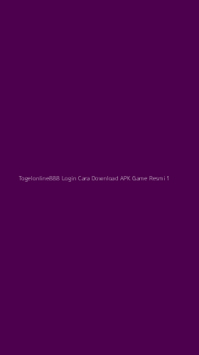 Tampilan Antarmuka Aplikasi Togelonline888 Login Cara Download Apk Game Resmi - 1