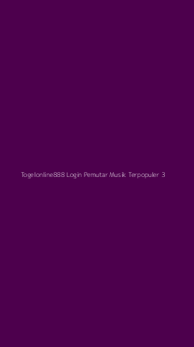 Tampilan Antarmuka Aplikasi Togelonline888 Login Pemutar Musik Terpopuler - 3
