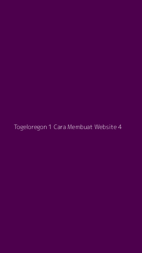 Tampilan Antarmuka Aplikasi Togeloregon 1 Cara Membuat Website - 4