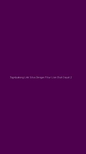 Tampilan Antarmuka Aplikasi Togelpakong Link Situs Dengan Fitur Live Chat Cepat - 2