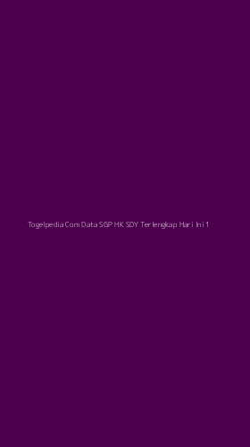 Tampilan Antarmuka Aplikasi Togelpedia Com Data Sgp Hk Sdy Terlengkap Hari Ini - 1