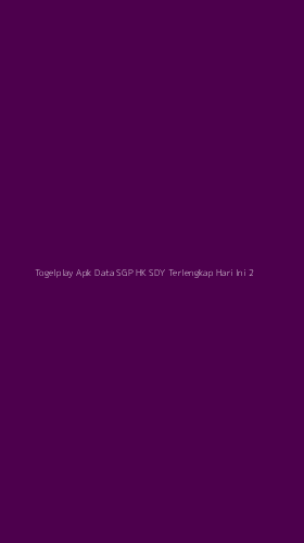 Tampilan Antarmuka Aplikasi Togelplay Apk Data Sgp Hk Sdy Terlengkap Hari Ini - 2