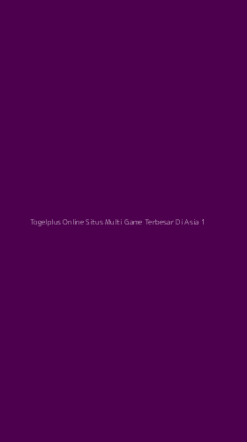Tampilan Antarmuka Aplikasi Togelplus Online Situs Multi Game Terbesar Di Asia - 1
