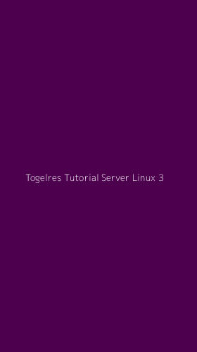 Tampilan Antarmuka Aplikasi Togelres Tutorial Server Linux - 3