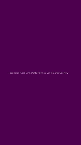 Tampilan Antarmuka Aplikasi Togelresmi Com Link Daftar Semua Jenis Game Online - 2