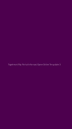 Tampilan Antarmuka Aplikasi Togelresmi Rtp Portal Informasi Game Online Terupdate - 3