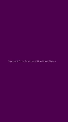 Tampilan Antarmuka Aplikasi Togelresult Situs Terpercaya Pilihan Utama Player - 4