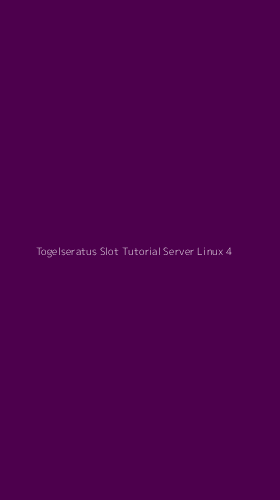 Tampilan Antarmuka Aplikasi Togelseratus Slot Tutorial Server Linux - 4