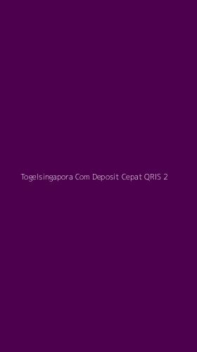Tampilan Antarmuka Aplikasi Togelsingapora Com Deposit Cepat Qris - 2