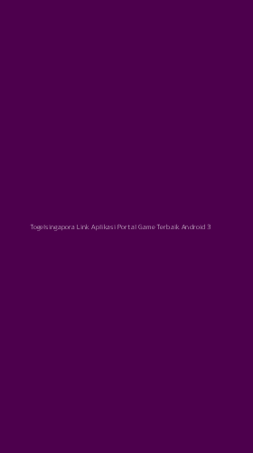 Tampilan Antarmuka Aplikasi Togelsingapora Link Aplikasi Portal Game Terbaik Android - 3