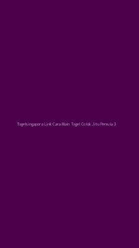 Tampilan Antarmuka Aplikasi Togelsingapora Link Cara Main Togel Colok Jitu Pemula - 3