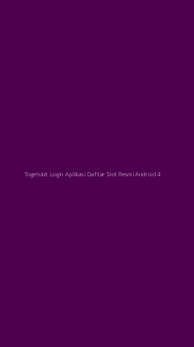 Tampilan Antarmuka Aplikasi Togelslot Login Aplikasi Daftar Slot Resmi Android - 4