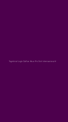 Tampilan Antarmuka Aplikasi Togelviral Login Daftar Akun Pro Slot Internasional - 4